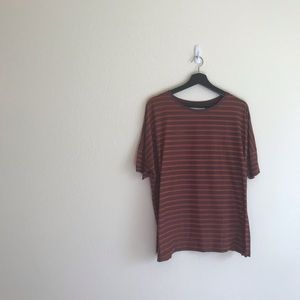 2 for $25 Zara Oversized Casual M Brown/Orange Tee